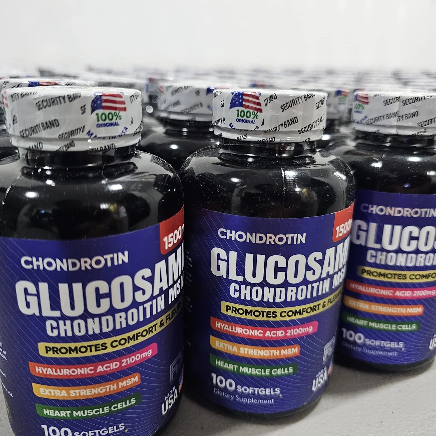 Glucosamina + Ácido Hialurónico | Máxima Potencia para Articulaciones Fuertes y Sin Dolor