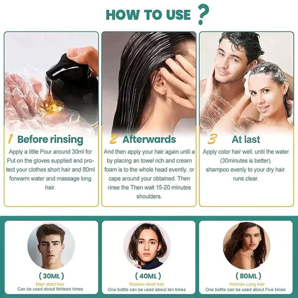 Shampoo de Henna cubre canas